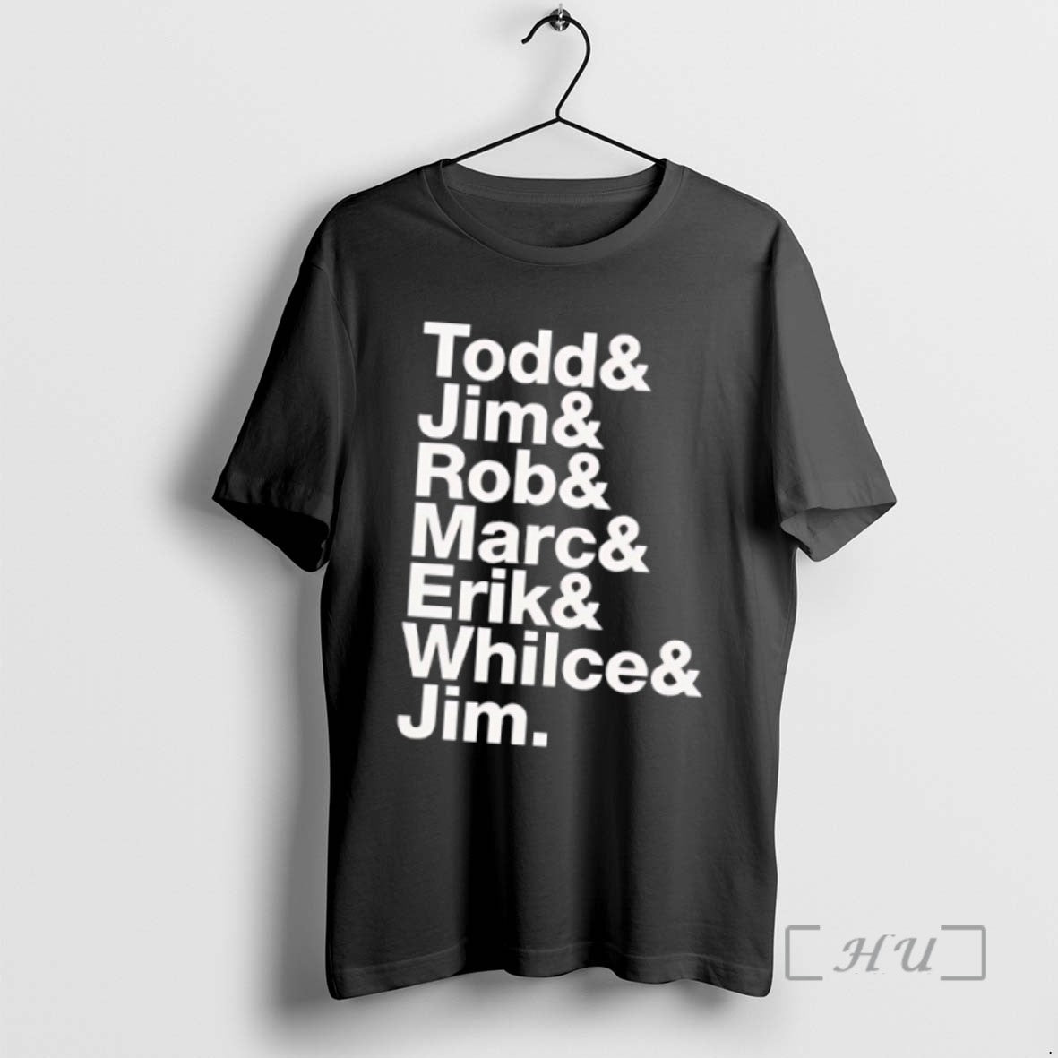 Limited Edition Todd Jim Rob Marc Erik Whilce Jim