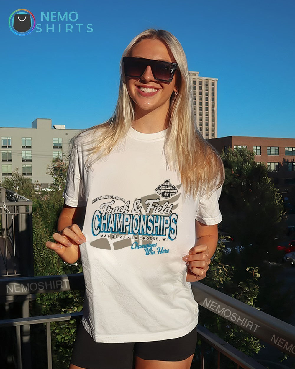 NCAA DIII outdoor Track and Field 2026 championship LA Crosse WI shirt