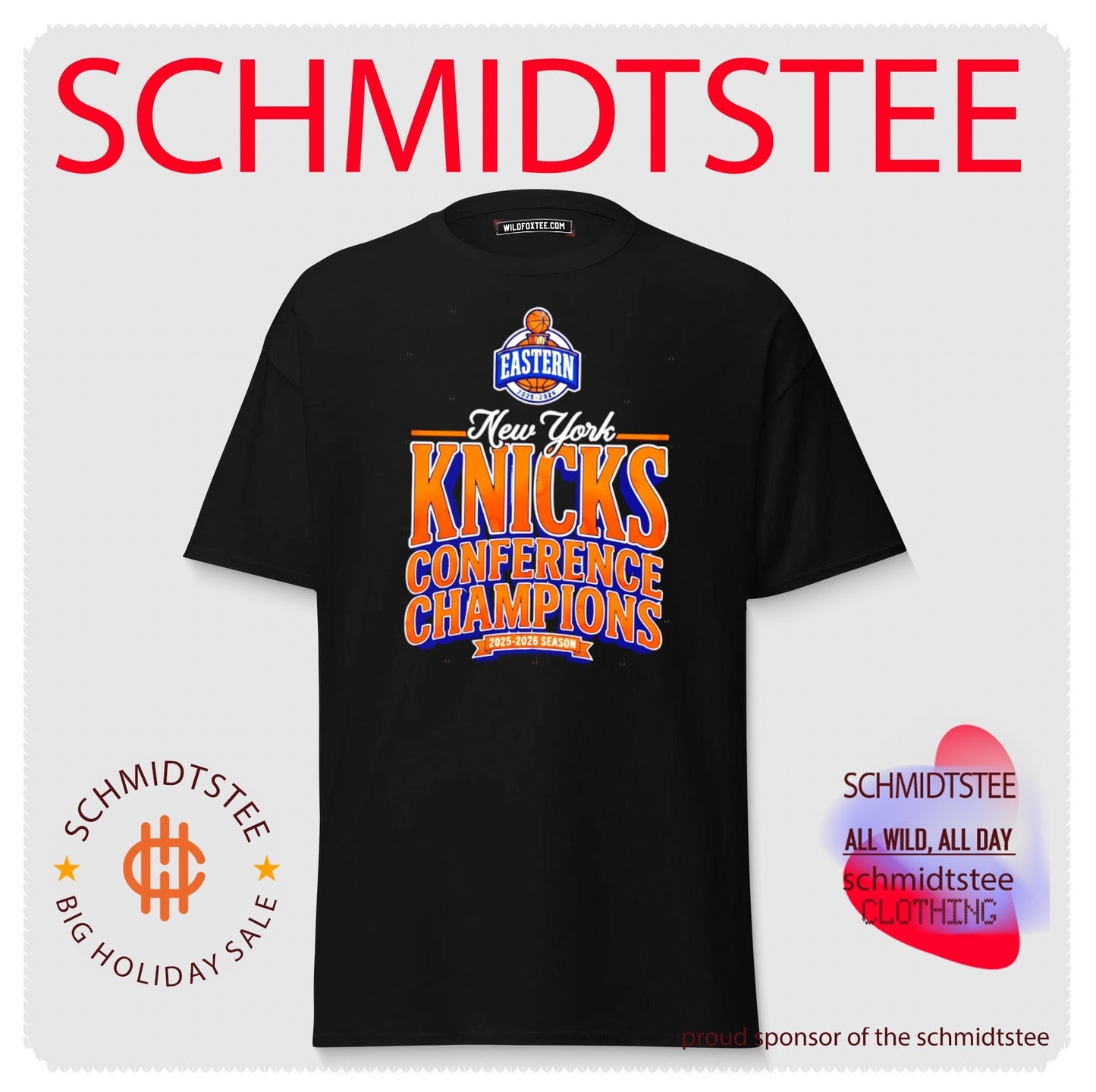 NY Knicks Eastern Conference Champions 2025 2026 Season shirt