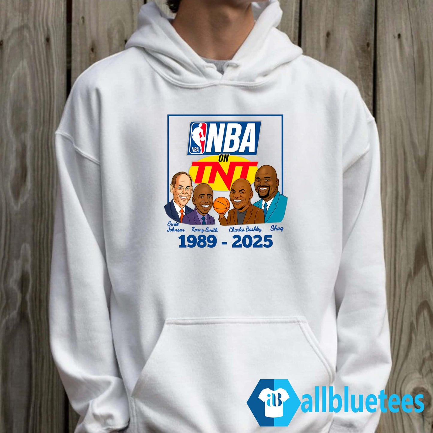 NBA On TNT Inside Basketball TV Show Caricatures Shirt