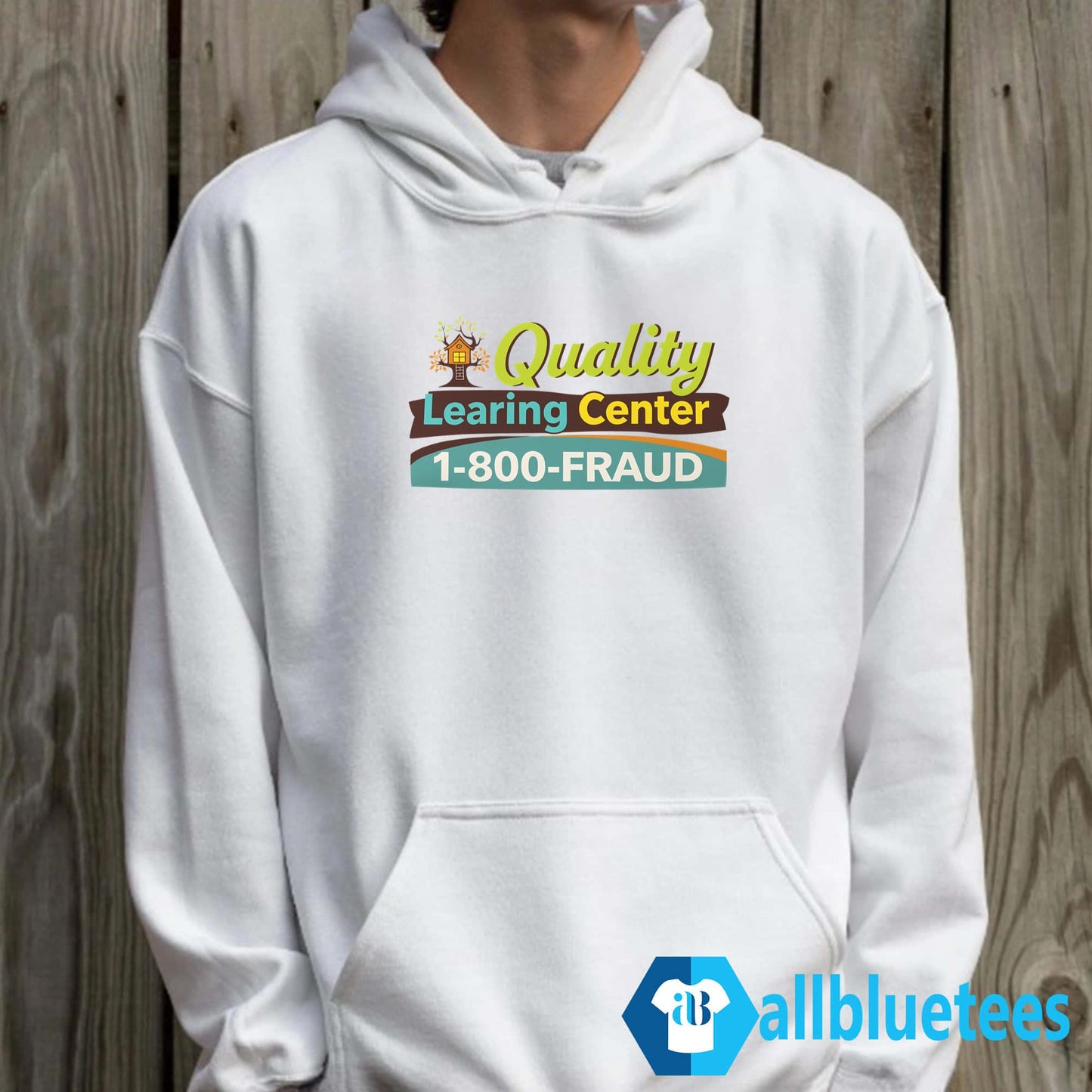 Nick Shirley Quality Learing Center 1-800-Fraud Shirt