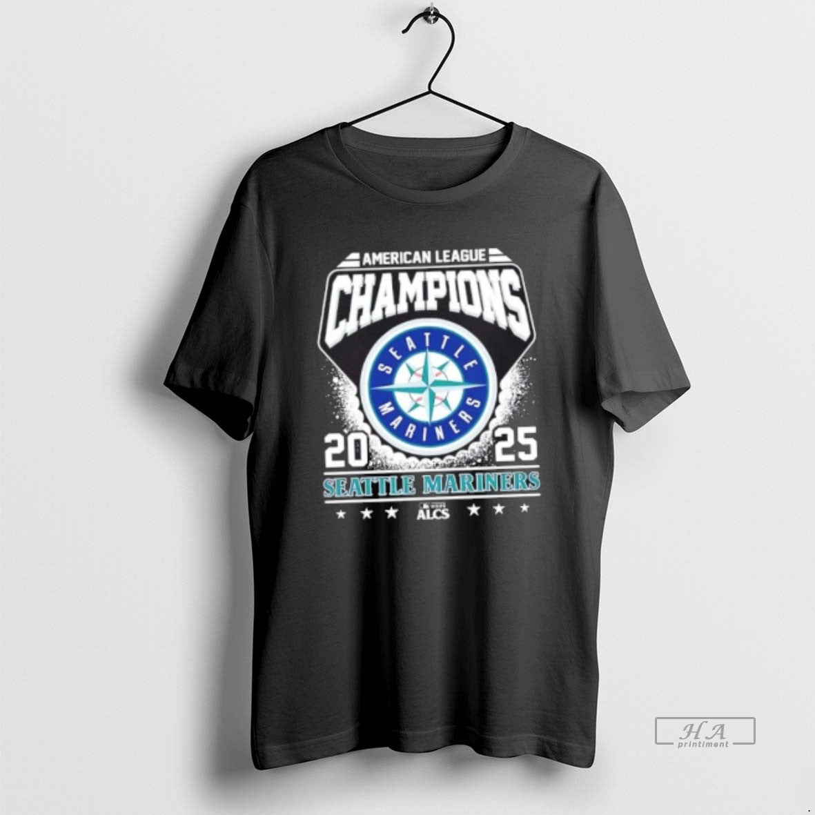 Official 2025 Alcs American League Champions Seattle Mariners Baseball