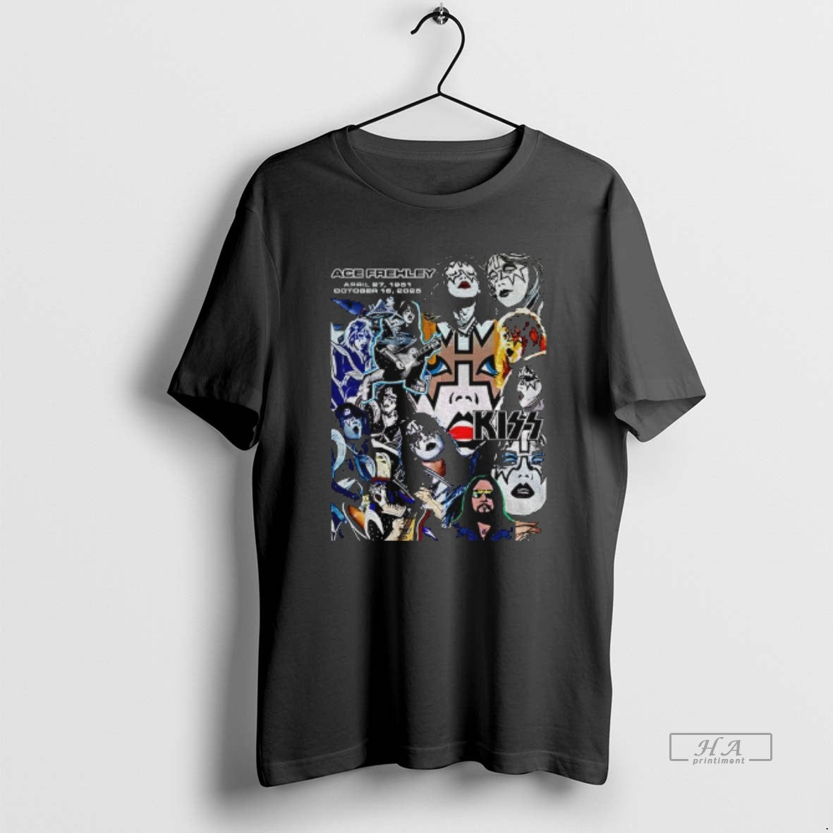 Official Ace Frehley Rock April 27 1951 October 16 2025 Graphic