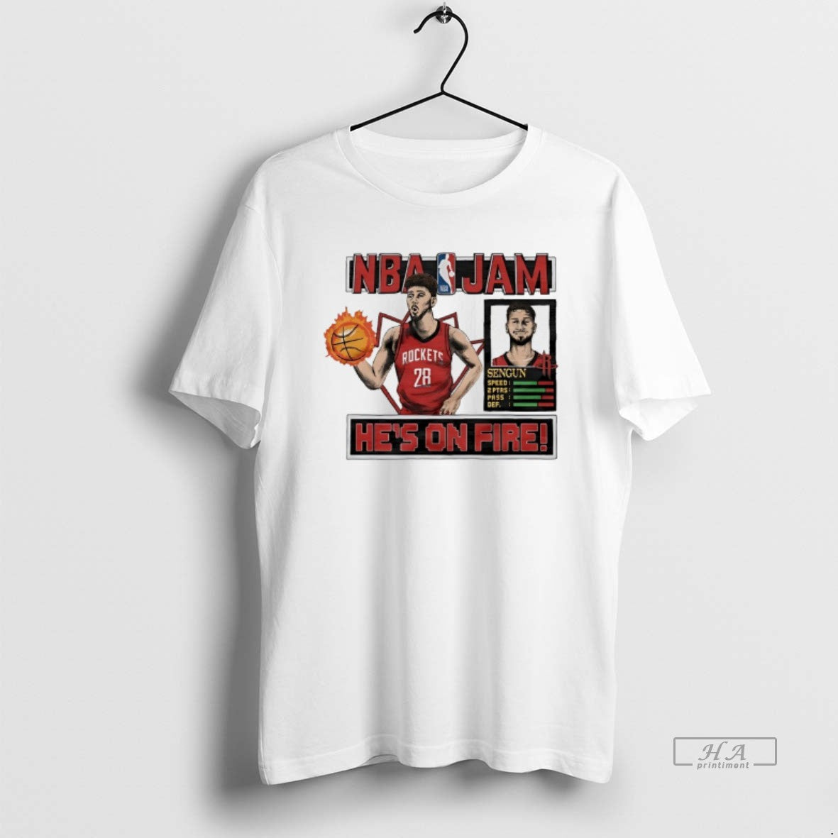 Official Alperen Sengun Houston Rockets Nba Jam Hes On Fire