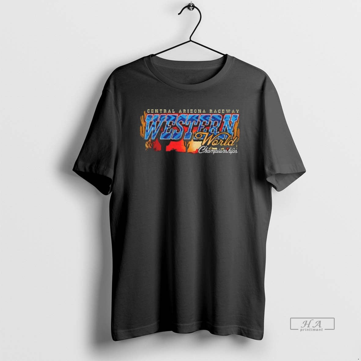 Official Central Arizona Raceway Western World Championships Style