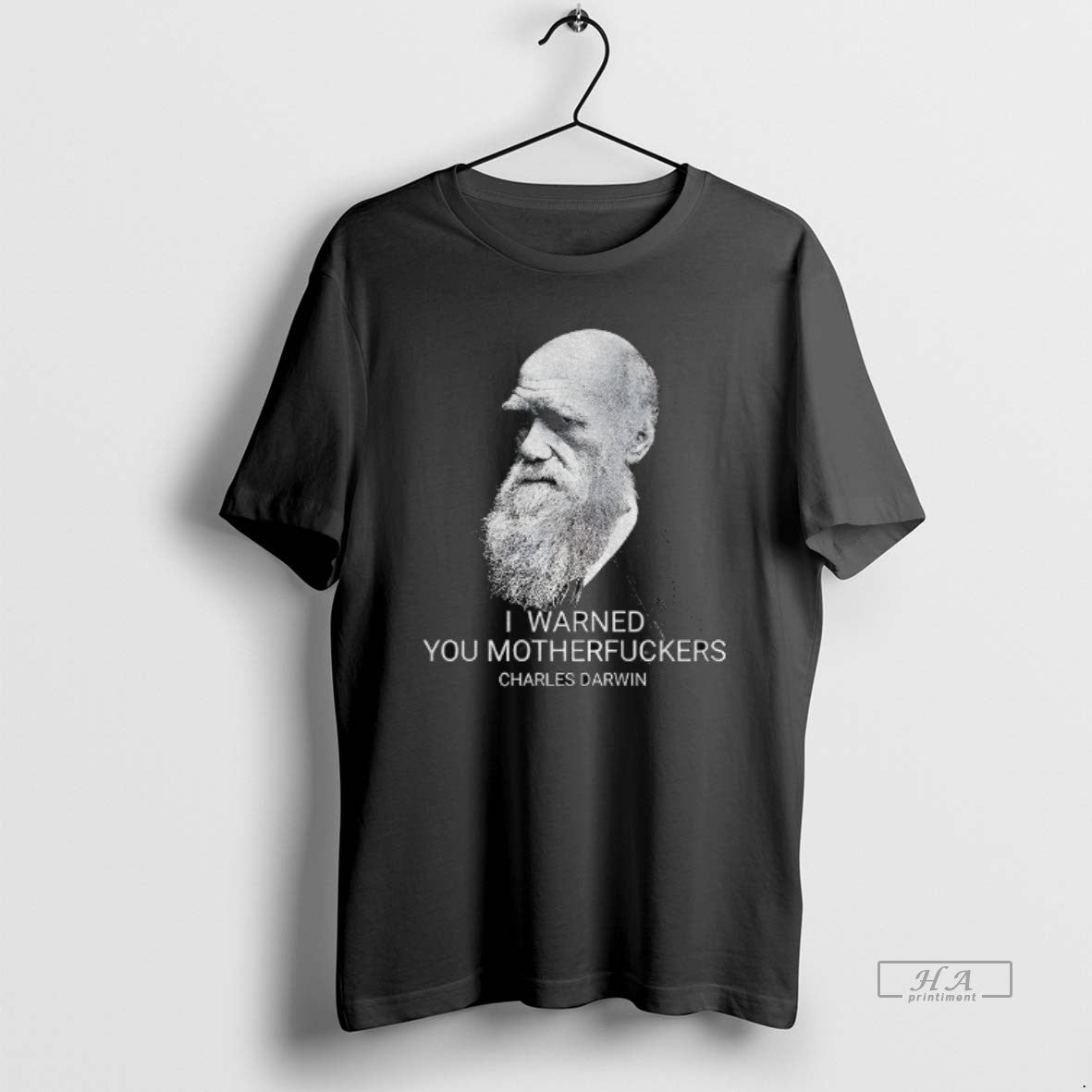 Official Charles Darwin I Warned You Motherfuckers Vintage