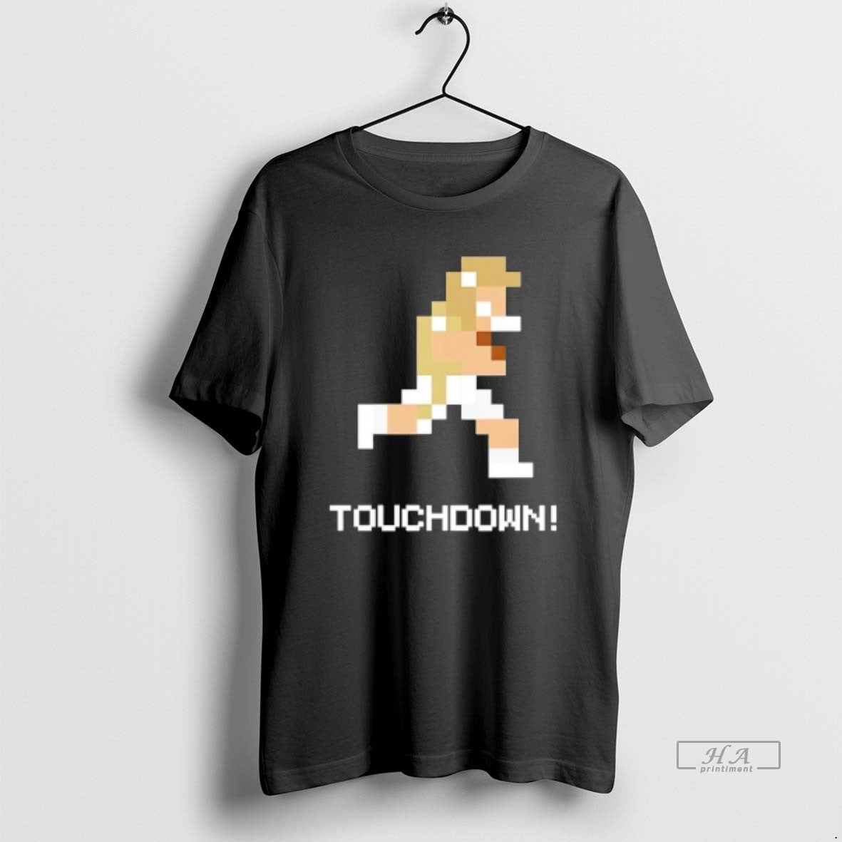 Official Georgia Tech Yellow Jackets 8 Bit Techmo Bowl Touchdown