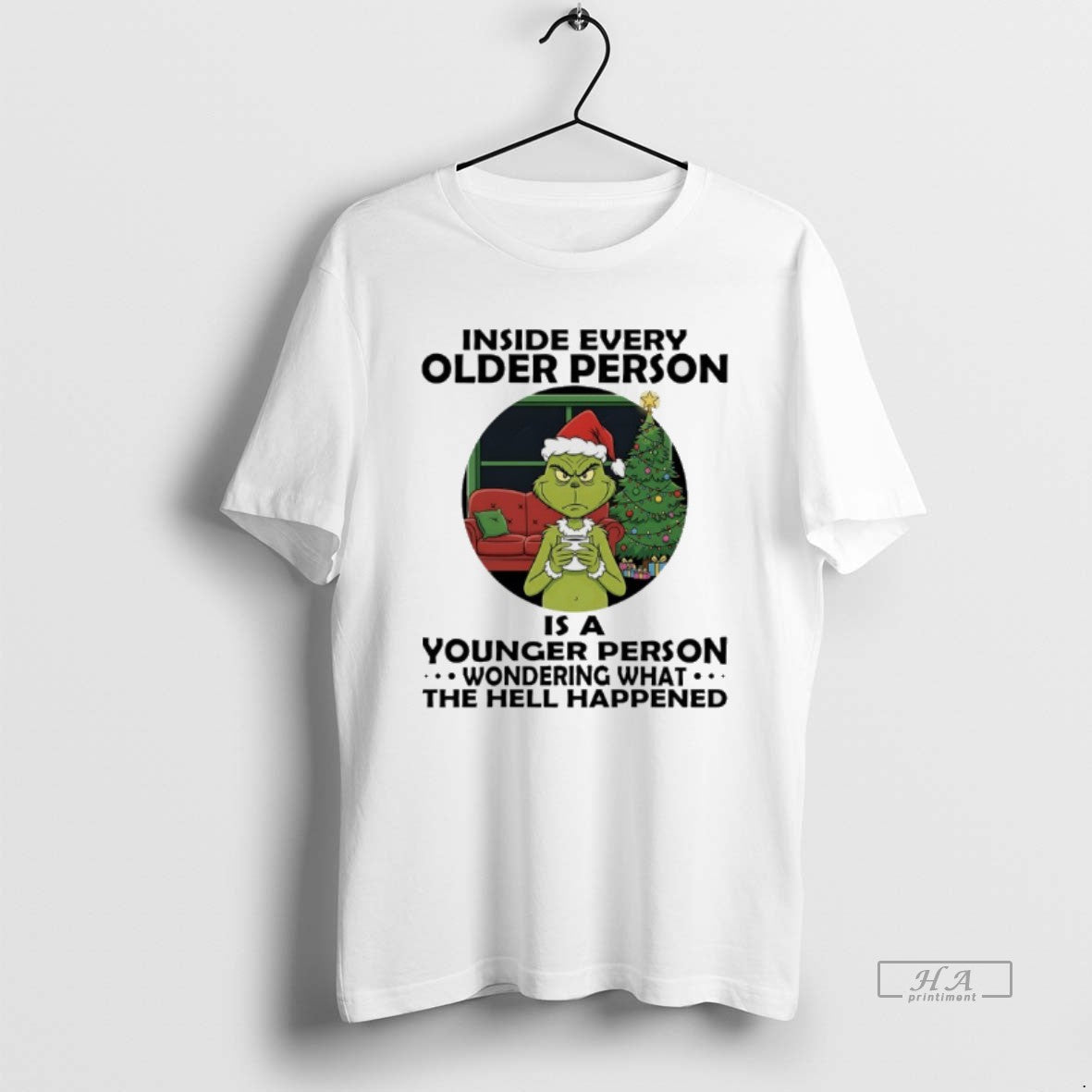 Official Grinch Christmas Tree Inside Every Older Person Is A Younger Person Wondering What The