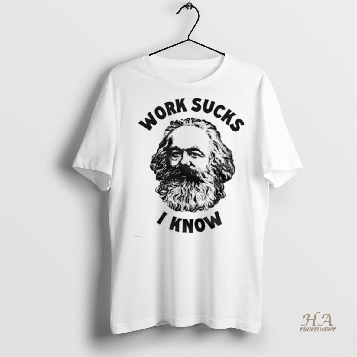 Official Marx Work Sucks I Know Vintage Shirt