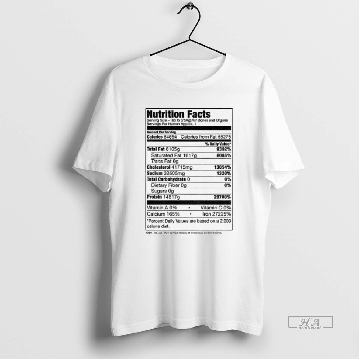 Official Nutrition Facts Amount Per Serving Calories Total Fat Cholesterol Sodium Total Carbohydrate