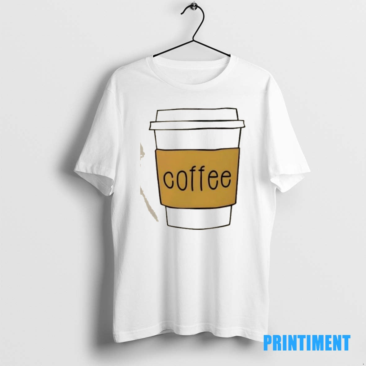 Official Simple Hand Drawn Coffee Cup Tee Sweater