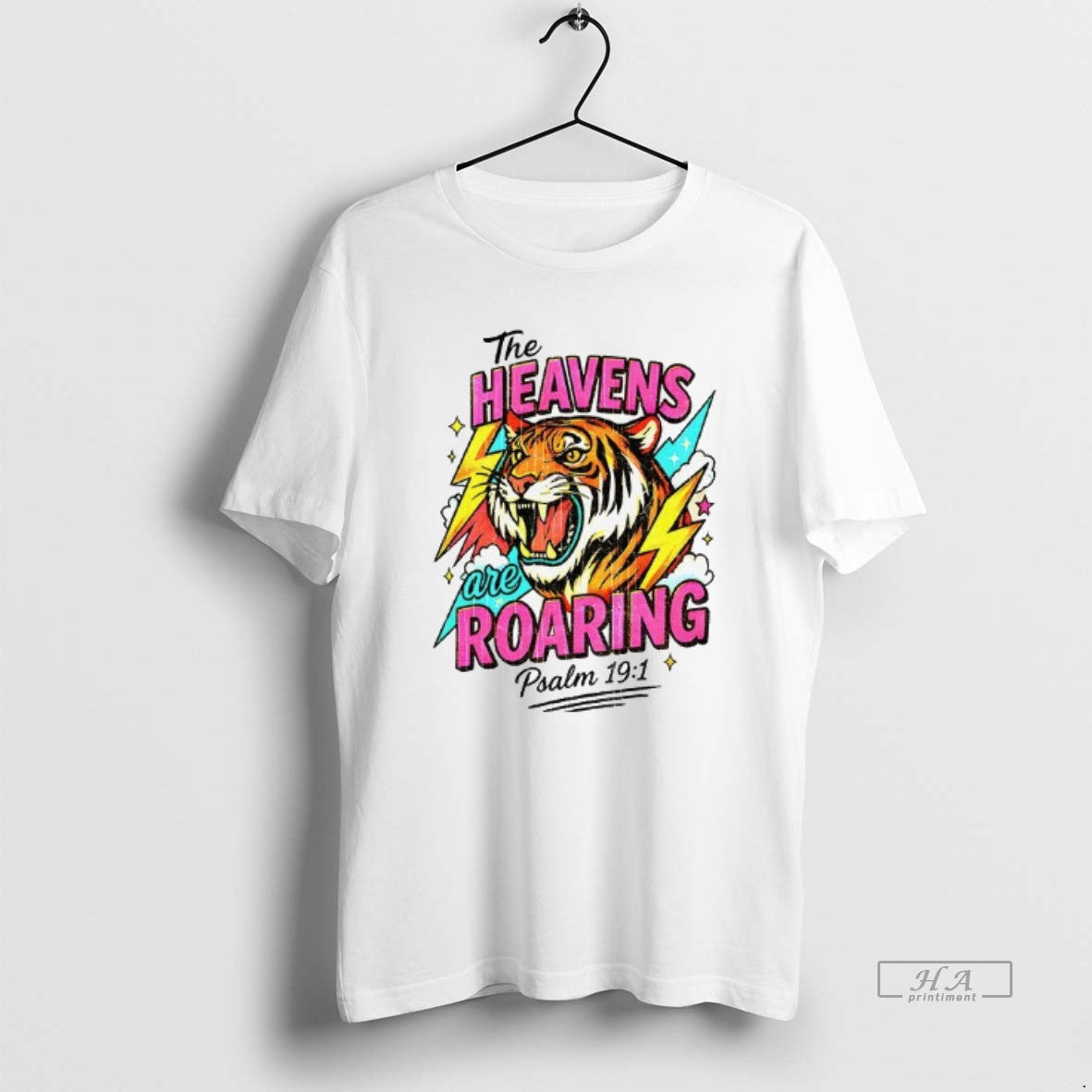 Official Tigers The Heavens Are Roaring 90s Style