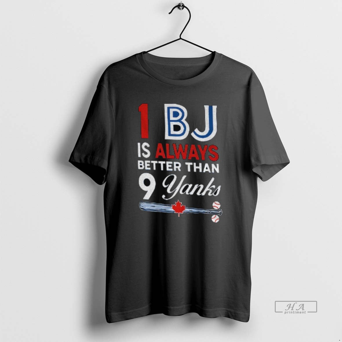 Official Toronto Blue Jays 1 Bj Is Always Better Than 9 Yanks New York Yankees