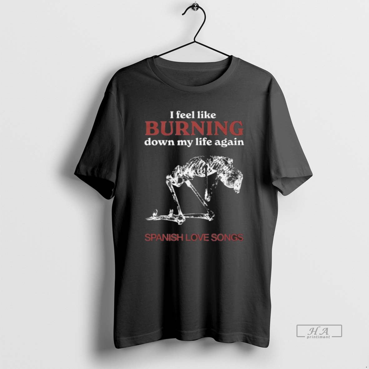 Official Spanish Love Songs Burning Down Limited Edition