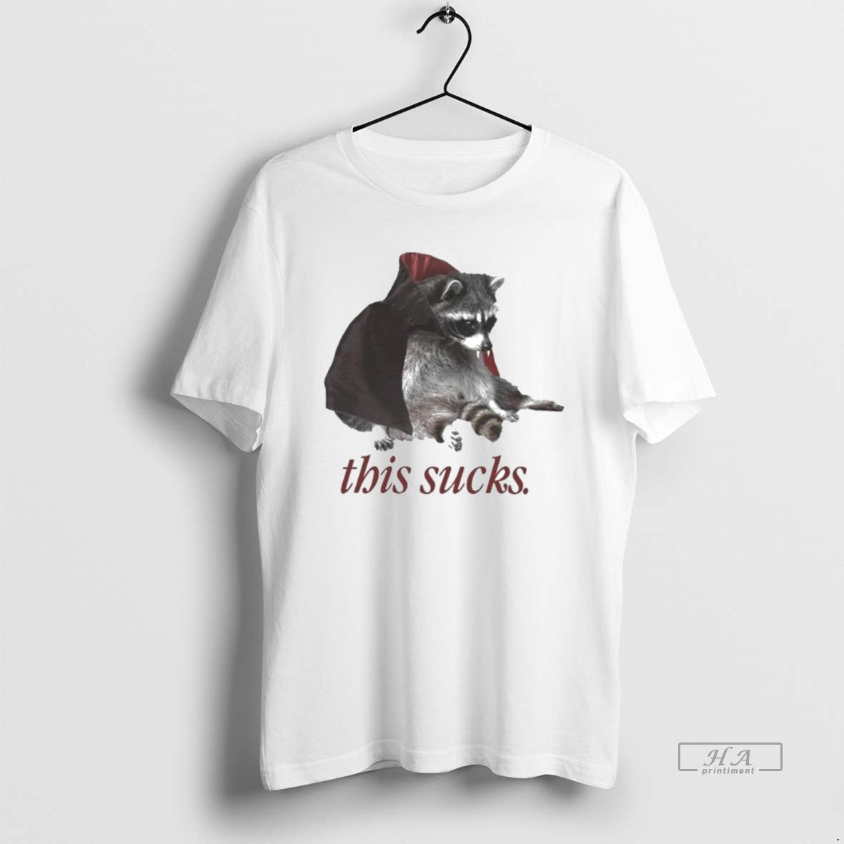 Official This Sucks Halloween Vampire Raccoon