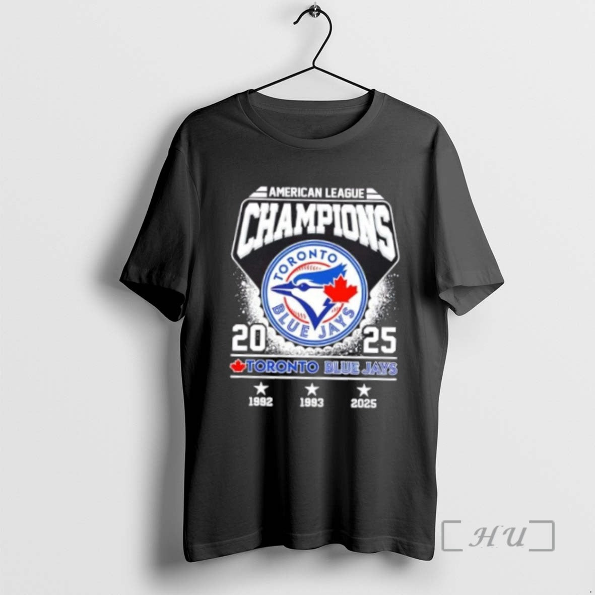 Officials 2025 American League Champions Toronto Blue Jays Baseball Logo
