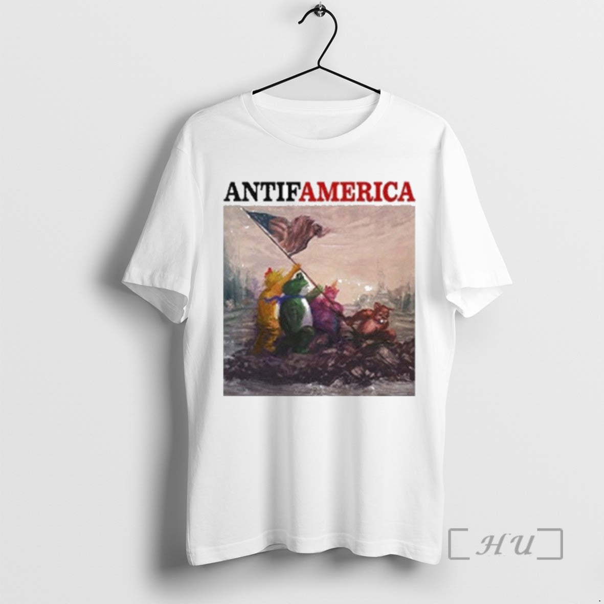 Officials Antifamerica Portland Frog