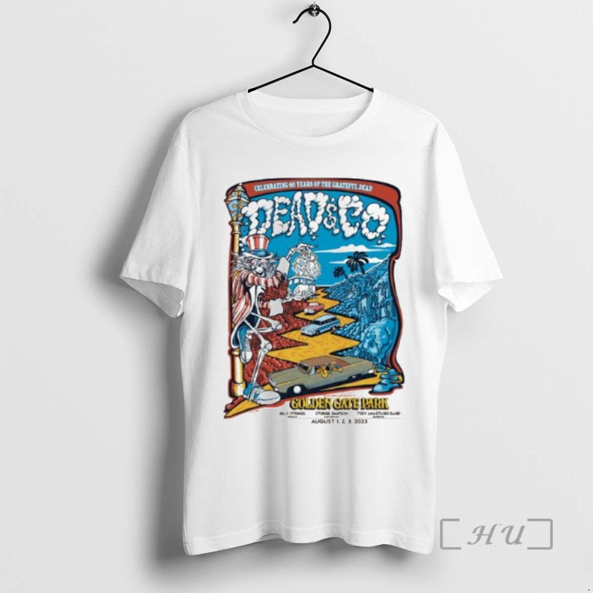 Officials Celebrating 60 Years Of The Grateful Dead Ornaments Premium T Shirt Sweater