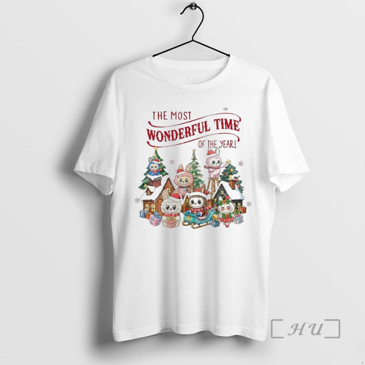 Officials Gingerbread House Christmas Tree Labubu