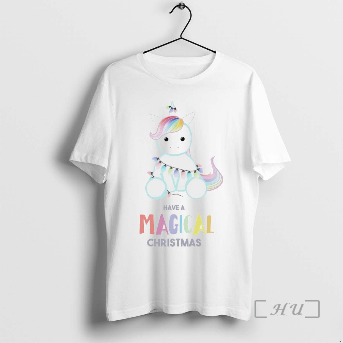 Officials Have A Magical Christmas Unicorn Light String White