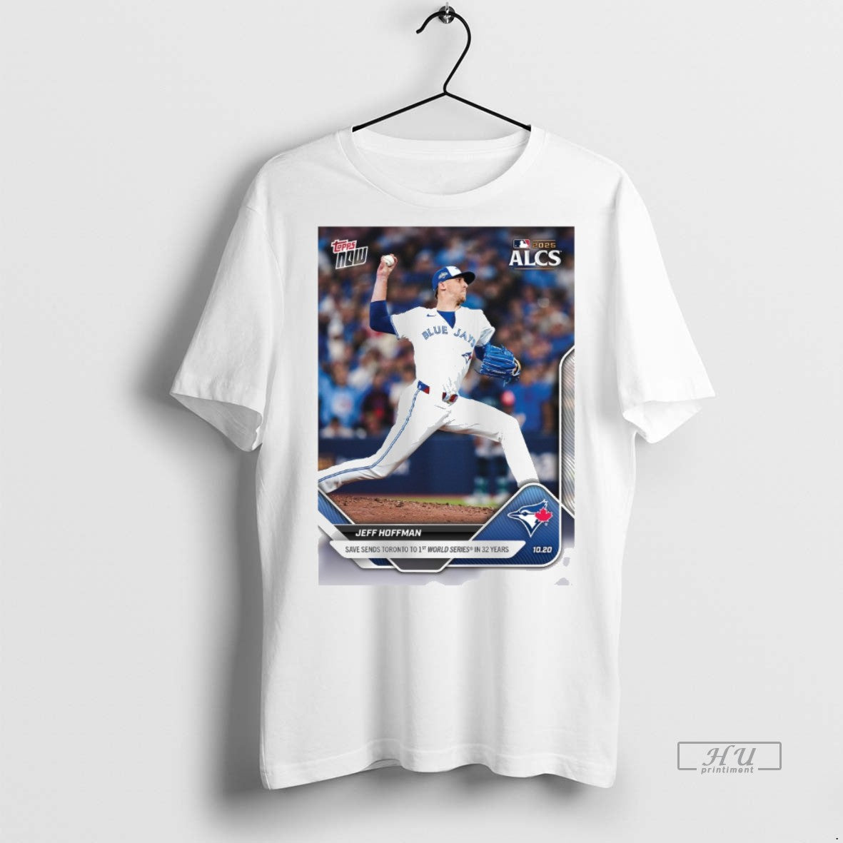 Officials Jeff Hoffman 2025 Mlb Alcs Topps Save Sends Toronto To 1st World Series In