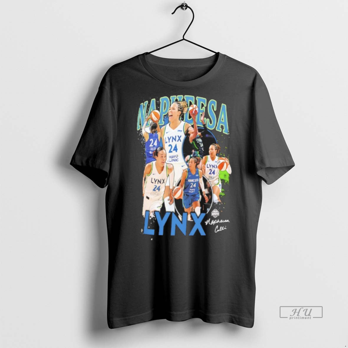 Officials Napheesa Collier Minnesota Lynx Wnba Crossroads Player Signature Premium Tee Shirt Sweater