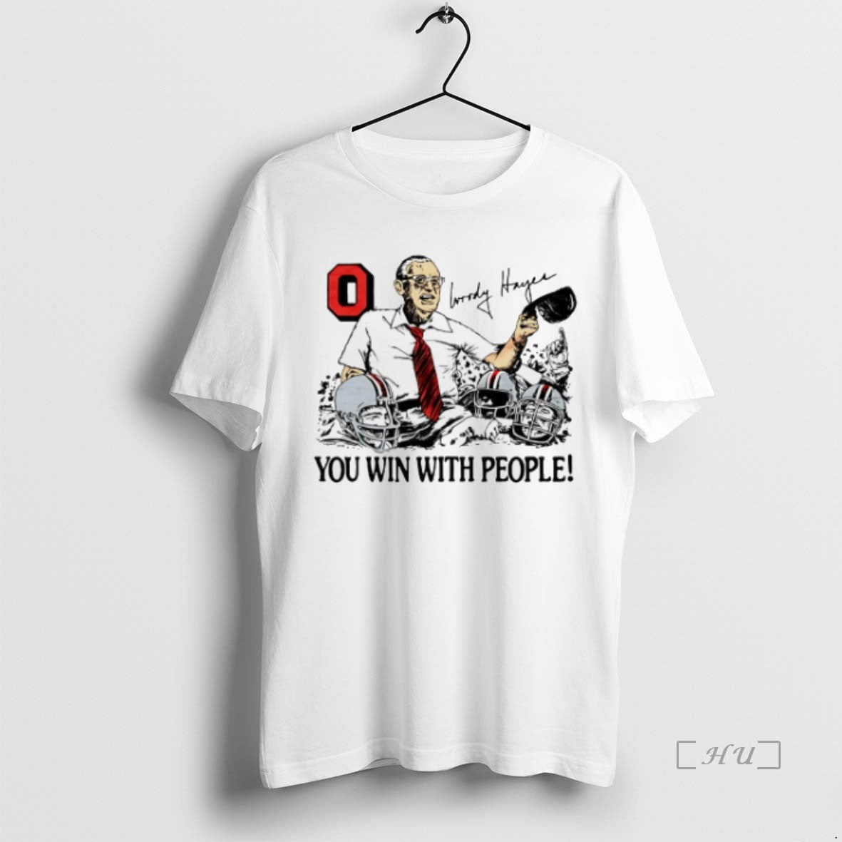 Officials Ohio State Woody Hayes You Win With People Signature