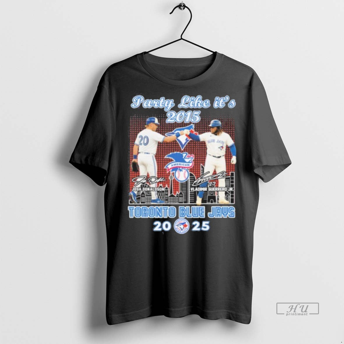Officials Party Like Its 2015 Toronto Blue Jays 2025 Champions Graphic Tee Shirt Sweater