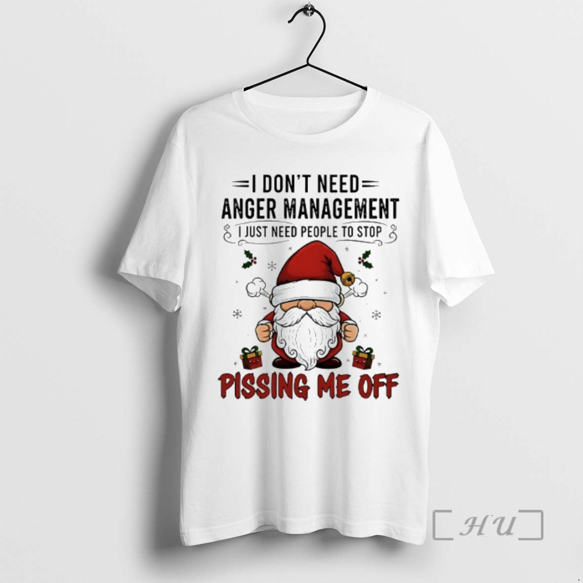 Officials Santa Claus I Dont Need Anger Management I Just Need People To Stop Pissing