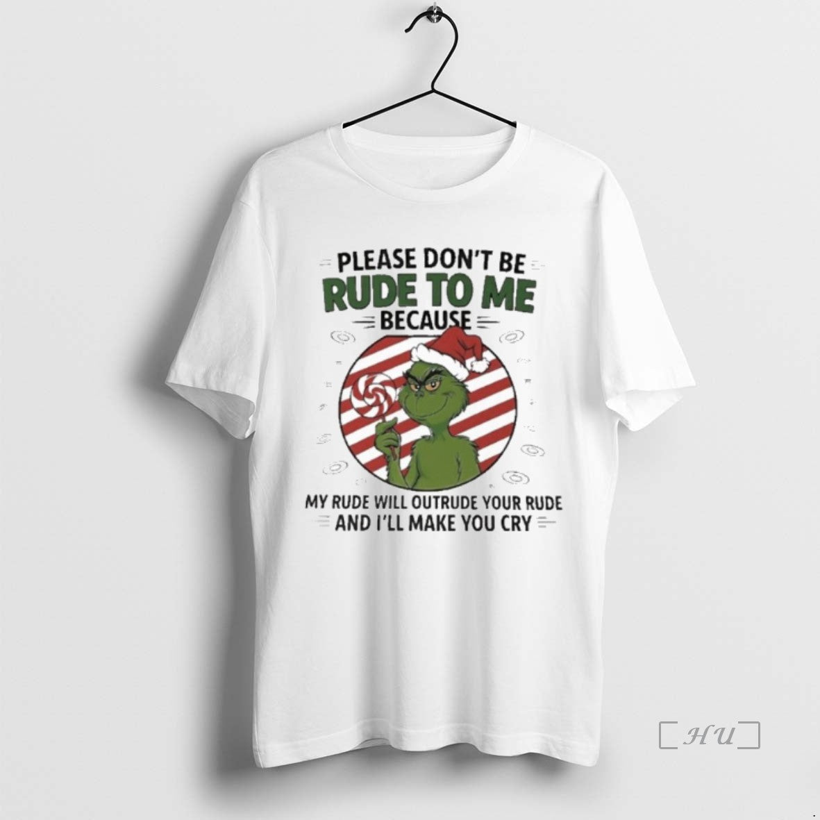 Officials The Grinch Please Dont Be Rude To Me Because Christmas Premium T Shirts Sweater