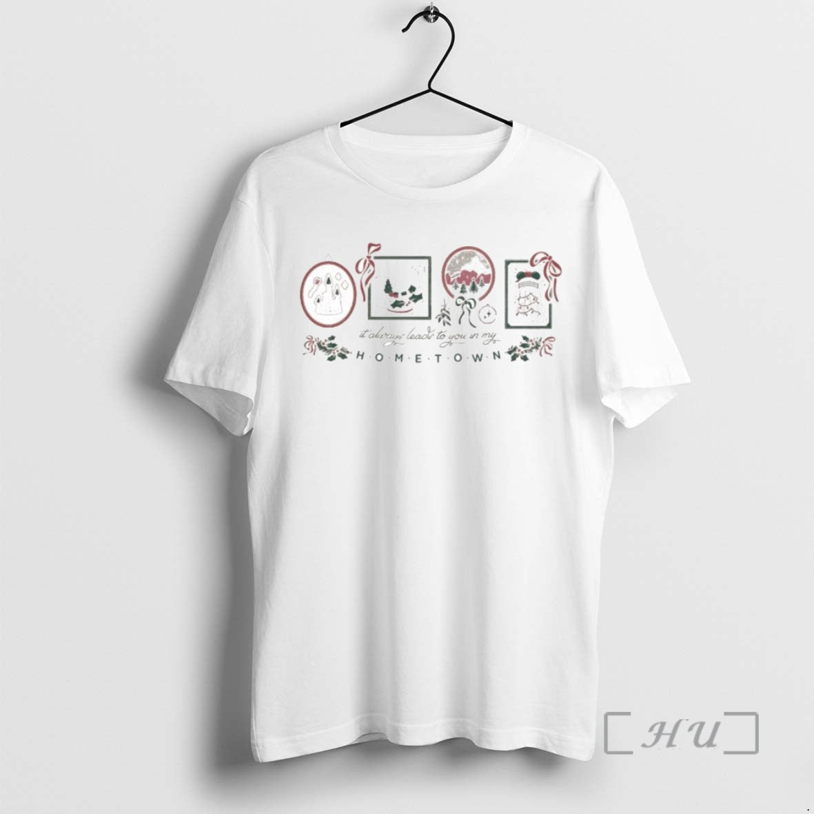 Officials Trending Tis The Damn Season It Always Leads To You In My Hometown Tee