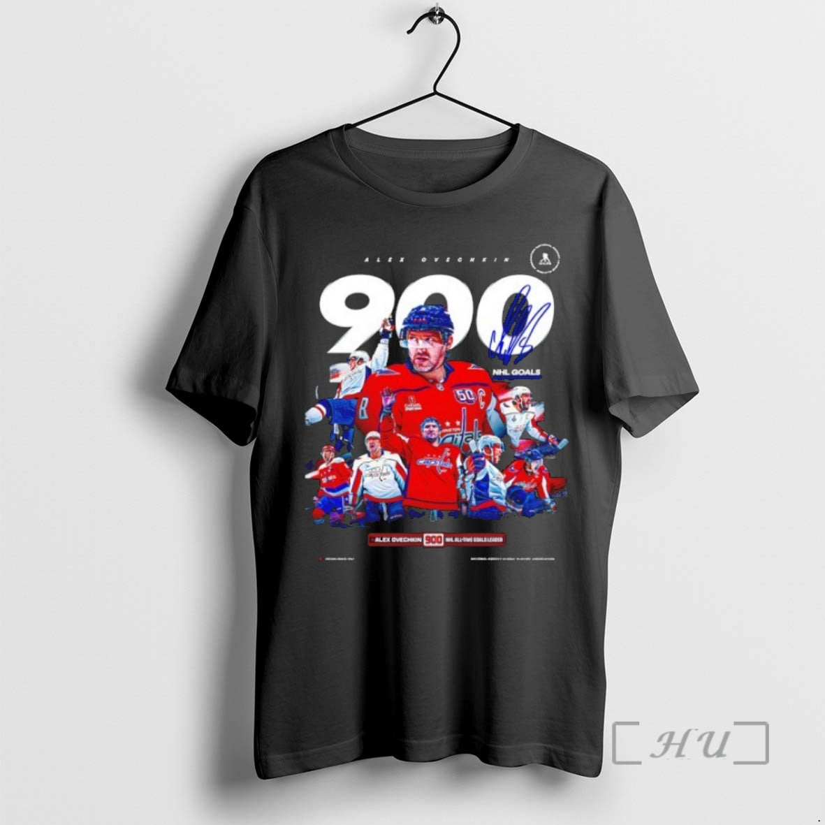 Officials Washington Capitals Alex Ovechkin 900 Nhl Goals Signature
