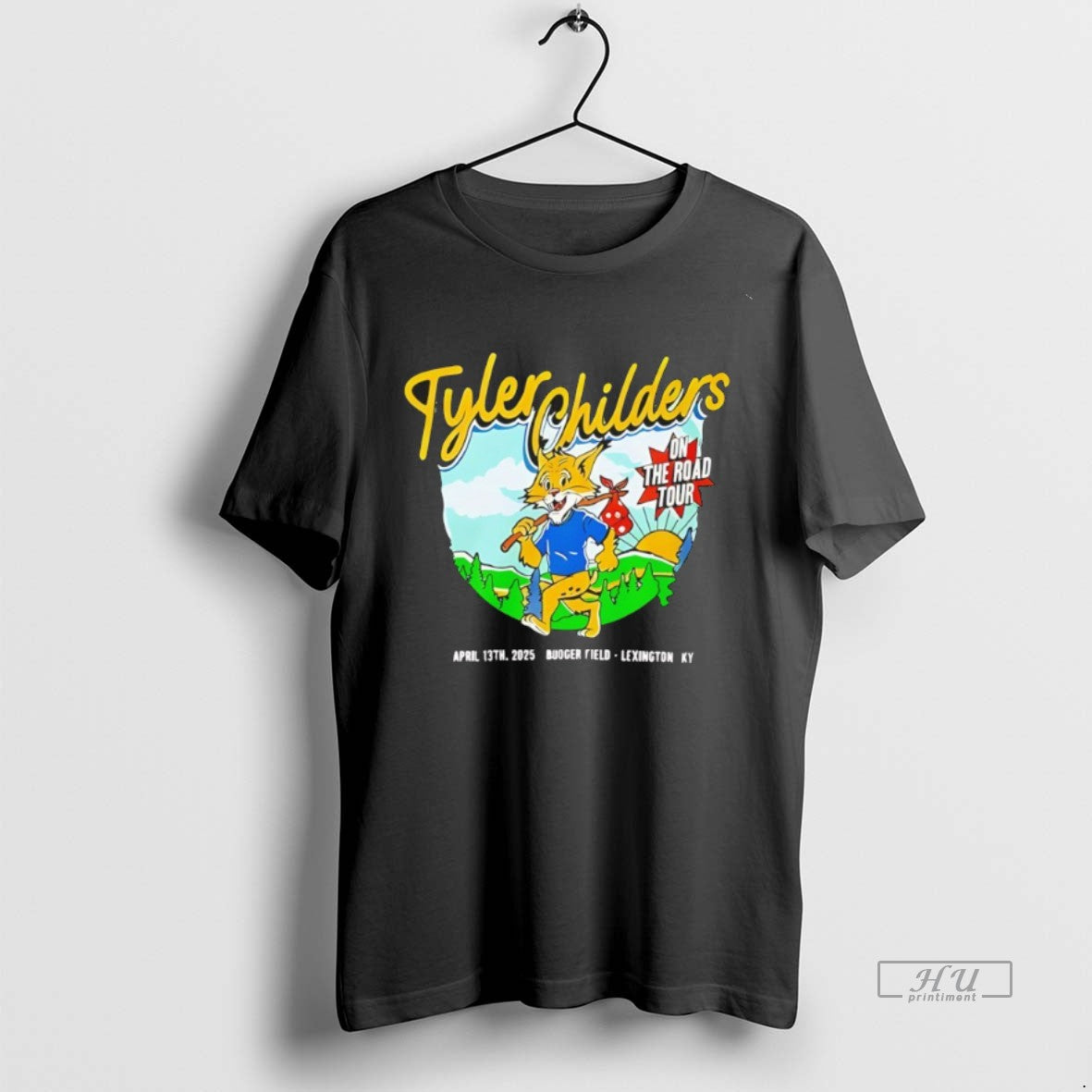 Officials Wildcat Tyler Childers On The Road Tour Graphic Tee Shirt Sweater
