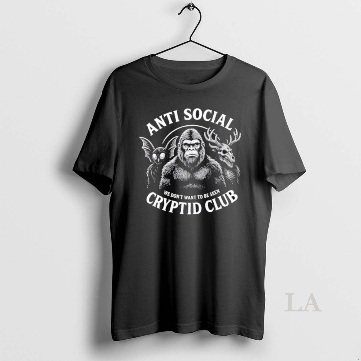 Original Anti Social Cryptid Club We Dont Want To Be Seen