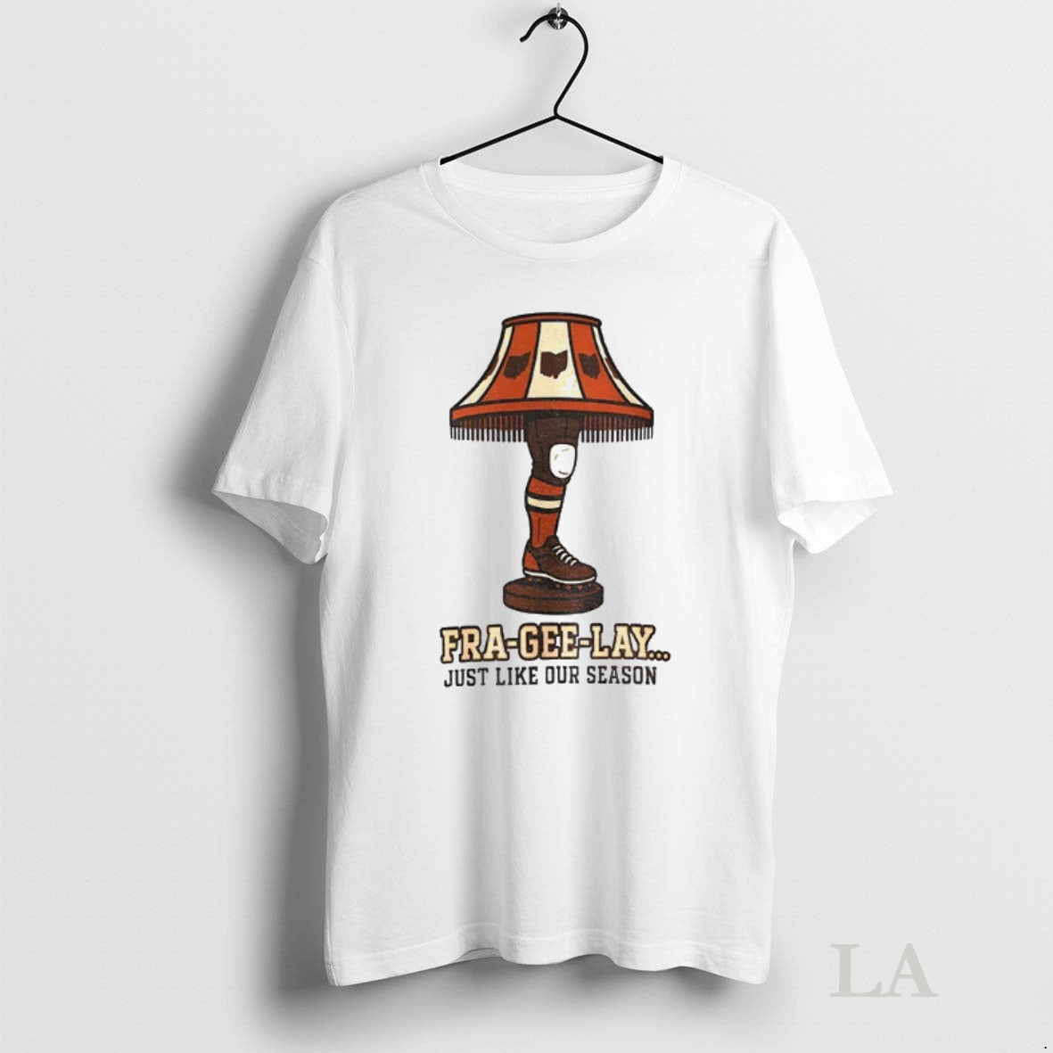 Original Cleveland Browns Festive Football Holiday Fra Gee Lay Just Like Our Season