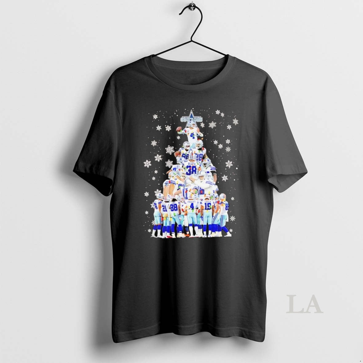 Original Dallas Cowboys Team Players Christmas Tree