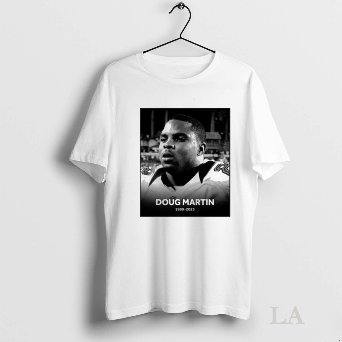 Original Doug Martin Rest In Peace 1989 2025 Dsg Tee Sweater