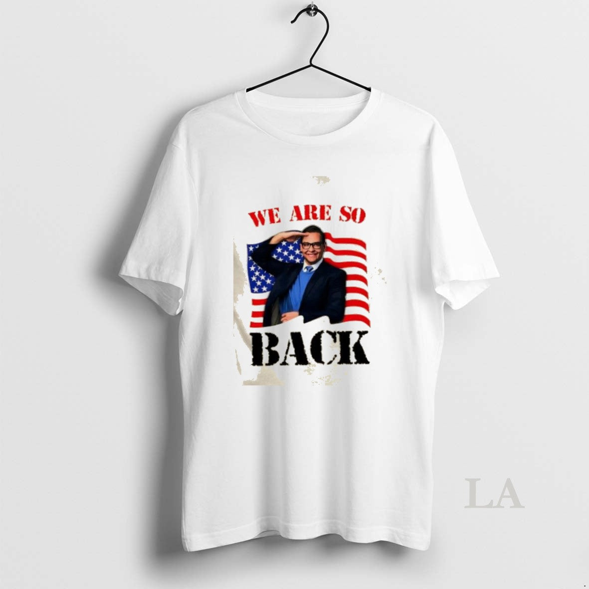 Original George Santos We Are So Back Us Flag