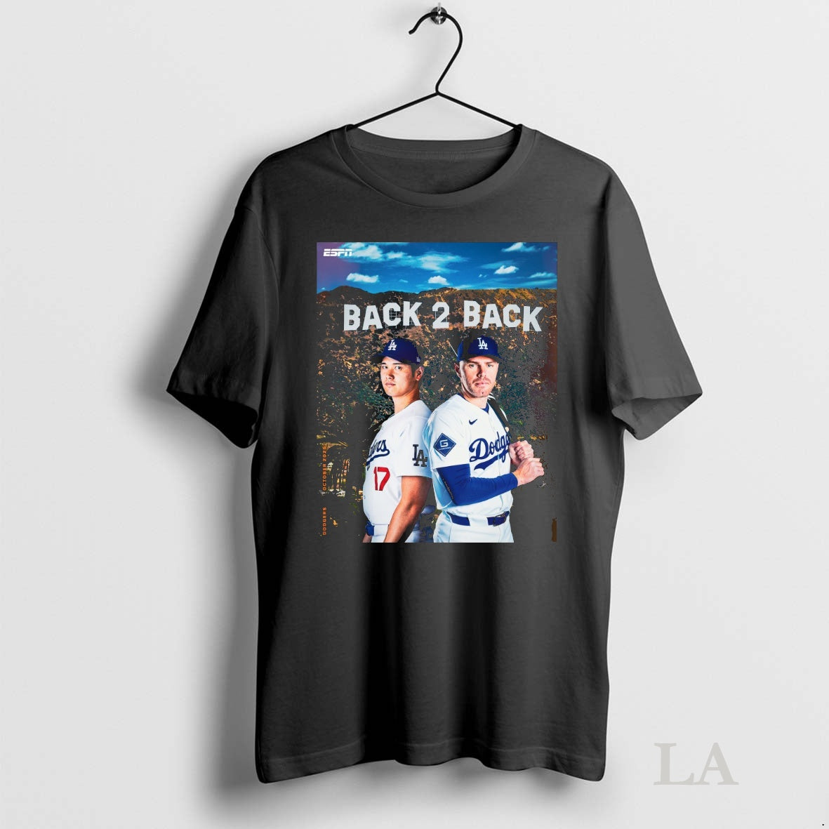 Original Los Angeles Dodgers Mlb 2025 Back To Back To The Fall Classic Tee Sweater