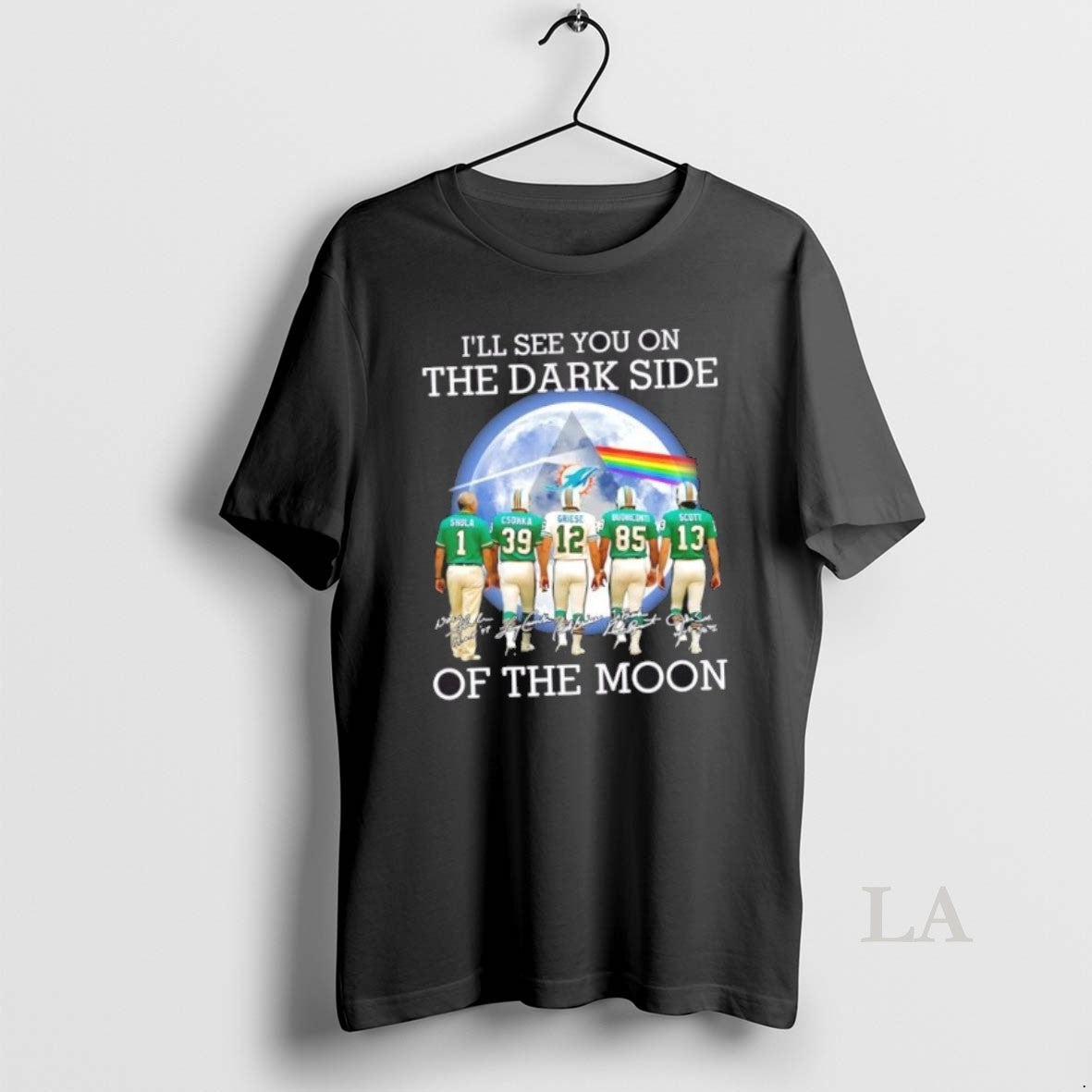 Original Miami Dolphins Don Shula And Legends Ill See You On The Dark Side Of