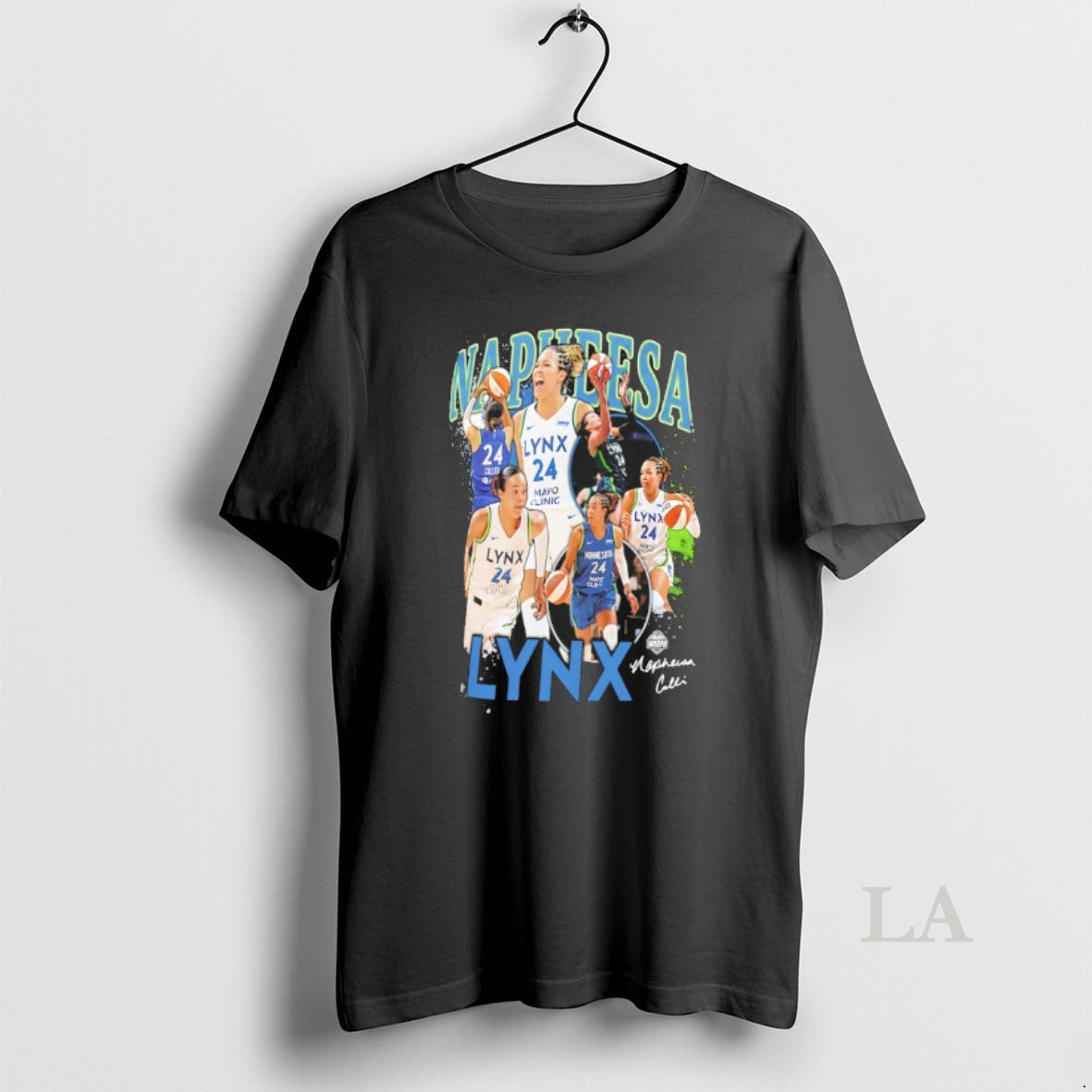Original Napheesa Collier Minnesota Lynx Wnba Crossroads Player Signature