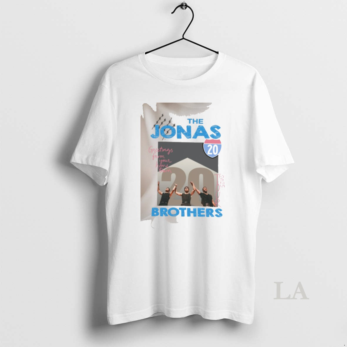 Original The Jonas Brothers Greetings From Your Hometown 2025 Tour 20 Signature