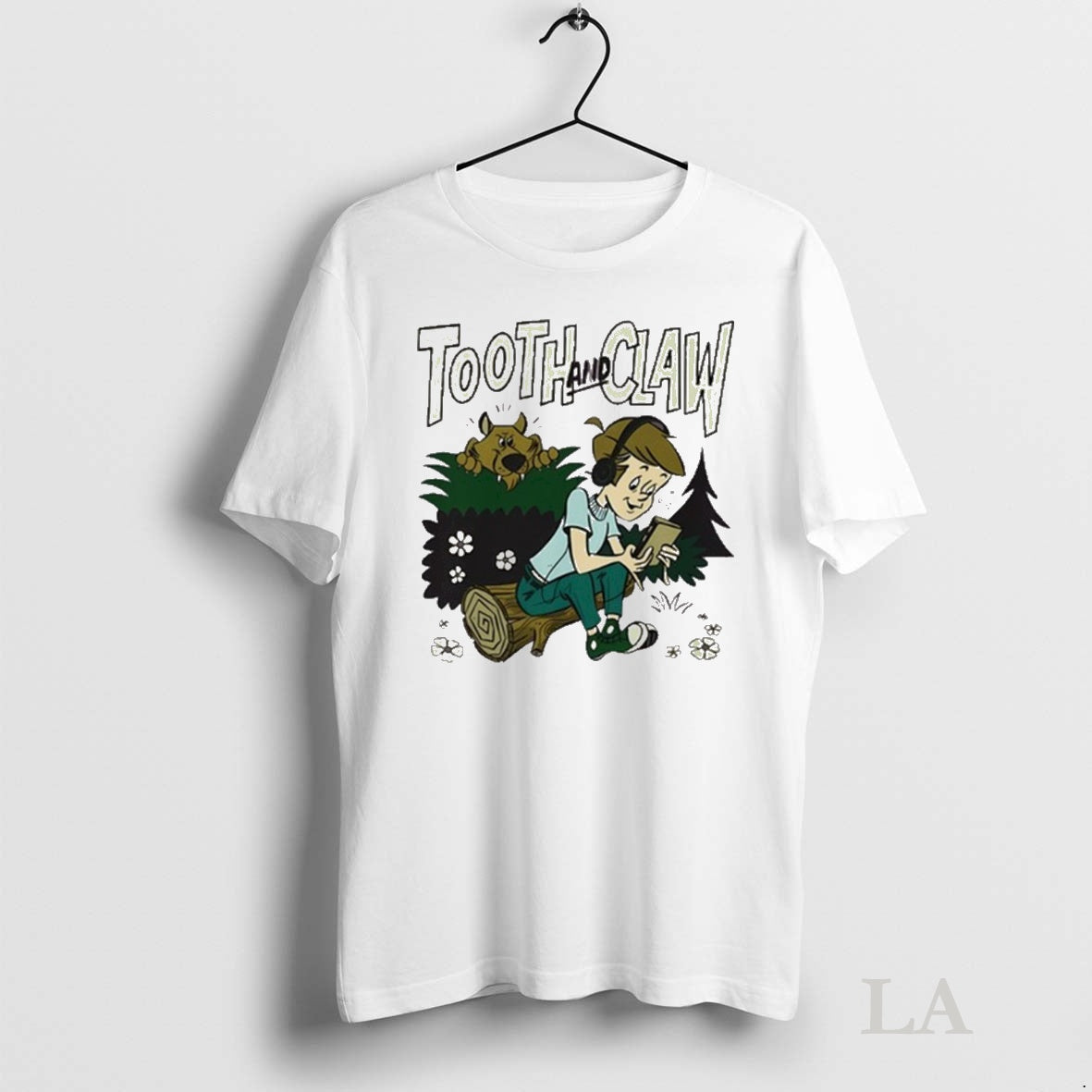 Original Tooth And Claw Podcast Dont Look Behind You 2025 Tee Sweater