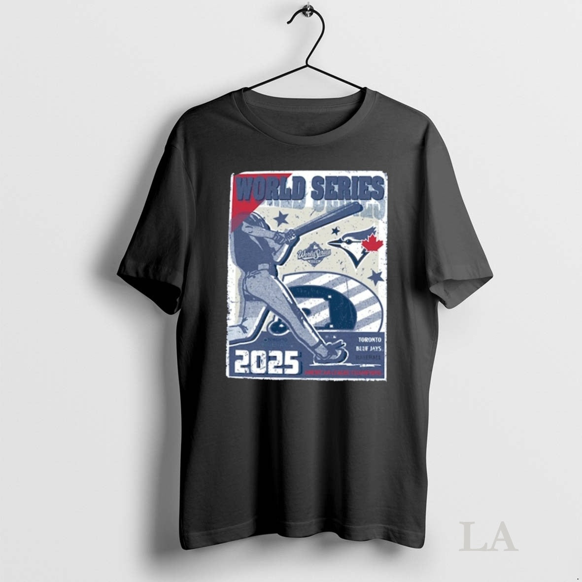 Original Toronto Blue Jays 47 Mlb 2025 American League World Series Player Tee Sweater