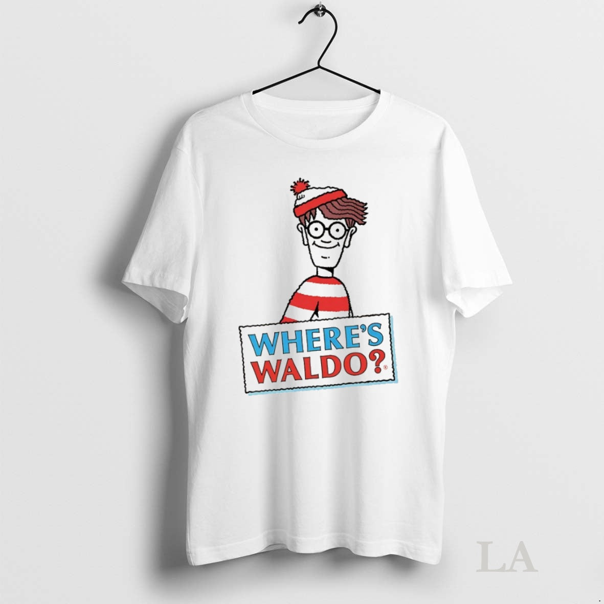 Original Wheres Waldo Cartoon Tee Sweater