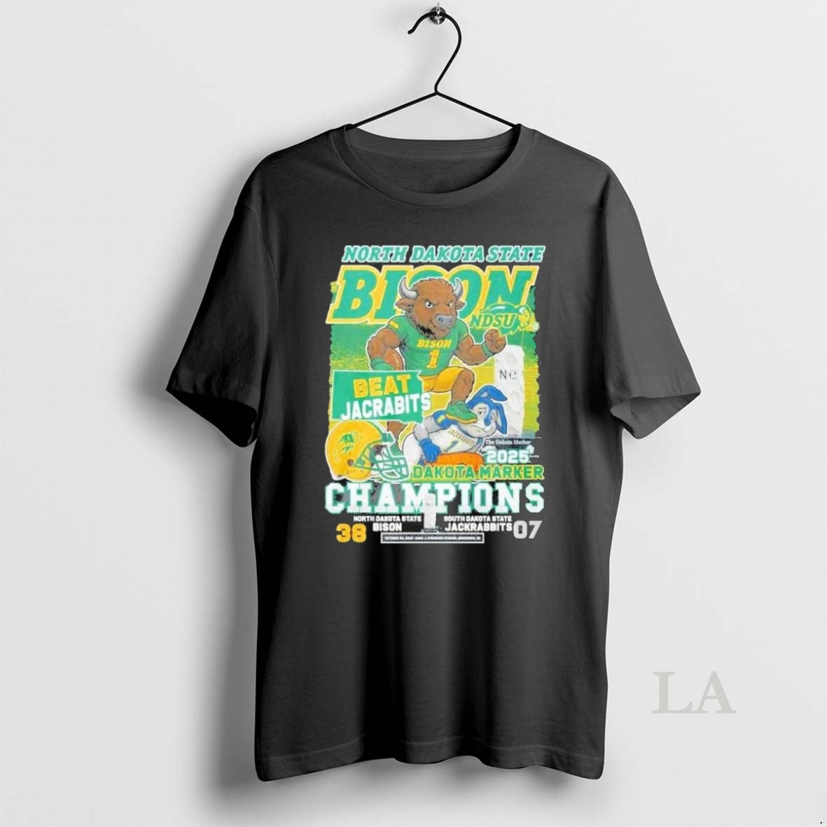 Original North Dakota State Bison 2025 Dakota Marker Champions