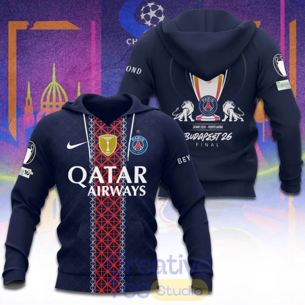 PSG Champions League Final 2026 Tee