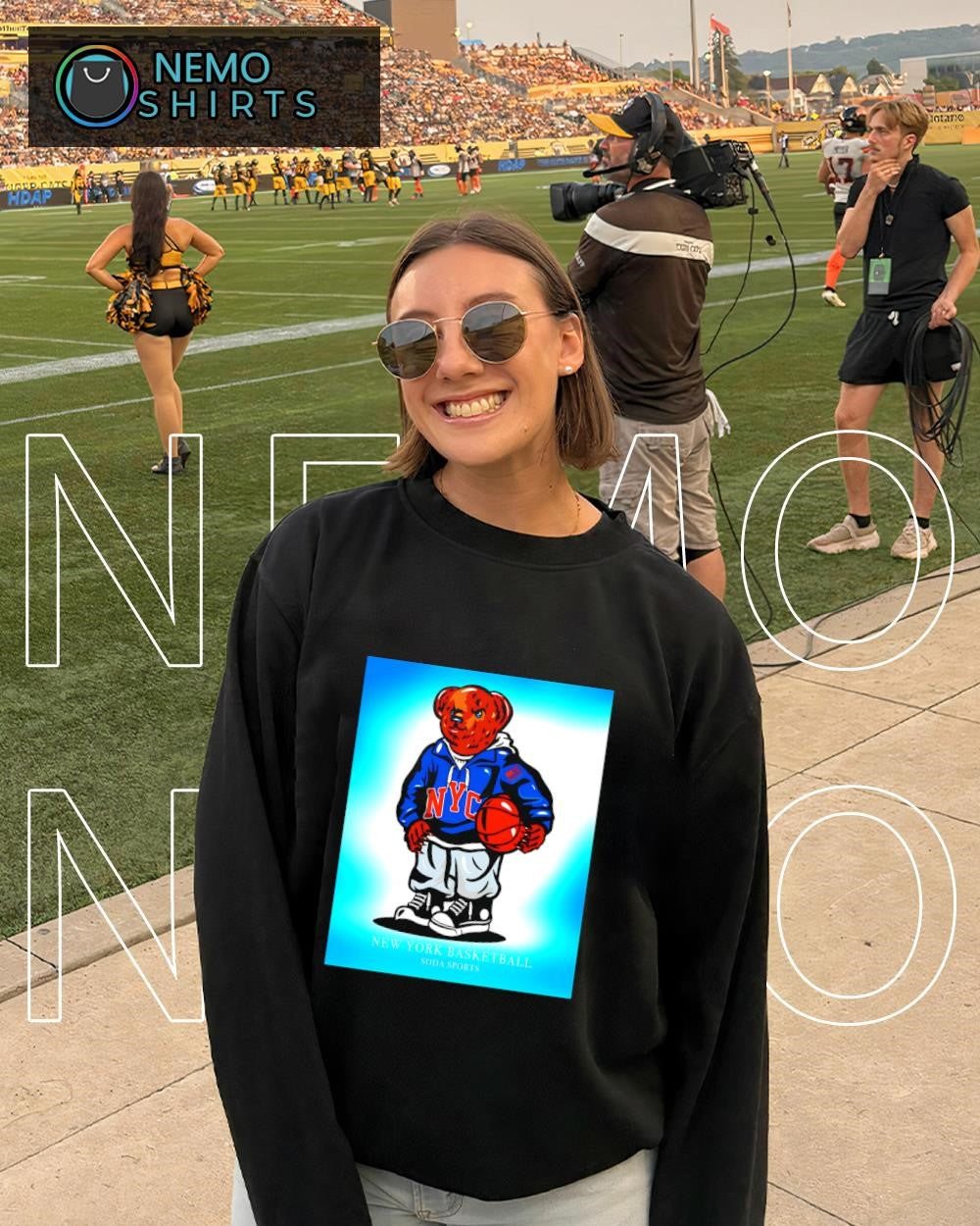 Polo Bear New York basketball shirt