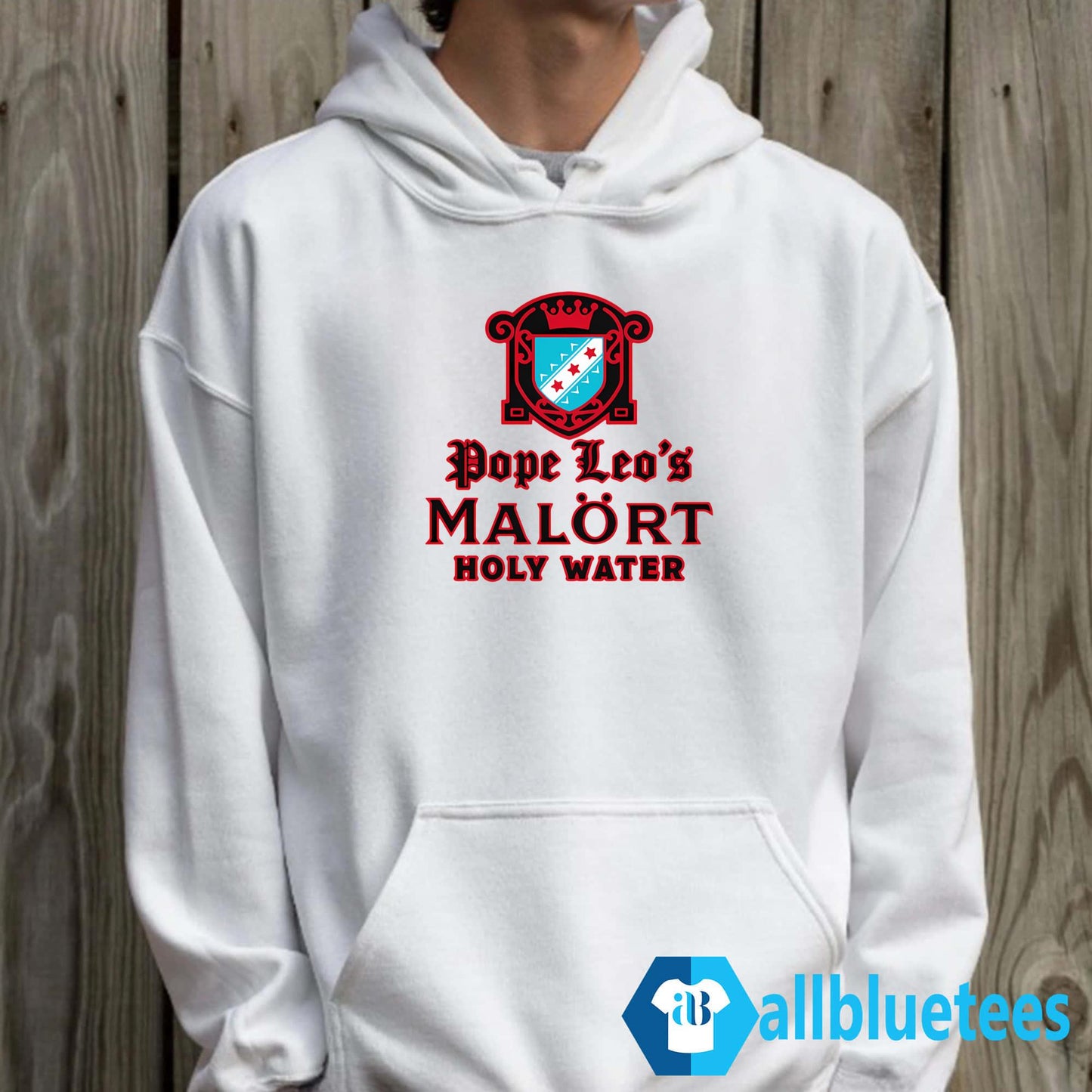 Pope Leo’s MALÖRT Holy Water Shirt