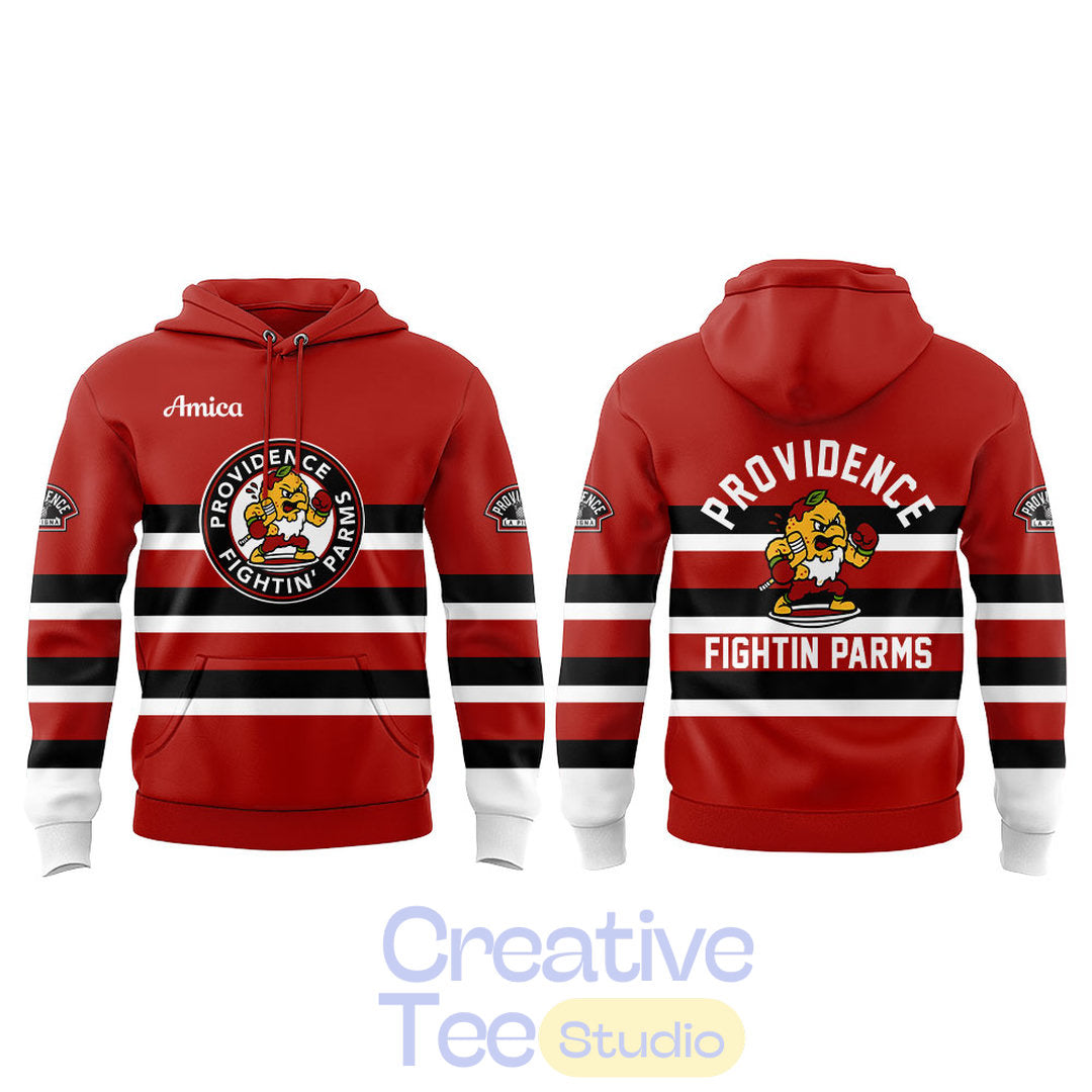 Providence Bruins Fightin Parms Strike Back Hoodie